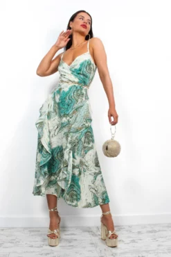 AX Paris Chase Your Dreams - Sea Green Marble Print Midi Dress 10 AX Paris Chase Your Dreams - Sea Green Marble Print Midi Dress -Glamoros Clothing Shop ChaseYourDreams SeaGreenMarblePrintMidiDress 6