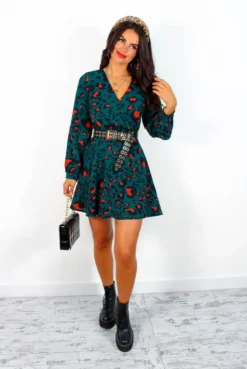 Cuter Than You - Forest Burnt Orange Leopard Mini Dress 11 Cuter Than You - Forest Burnt Orange Leopard Mini Dress -Glamoros Clothing Shop CuterThanYou ForestBurntOrangeLeopardMiniDress4