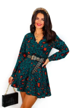 Cuter Than You - Forest Burnt Orange Leopard Mini Dress 10 Cuter Than You - Forest Burnt Orange Leopard Mini Dress -Glamoros Clothing Shop CuterThanYou ForestBurntOrangeLeopardMiniDress5