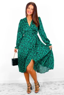AX Paris Dont Tame Me - Forest Leopard Midi Wrap Dress 10 AX Paris Dont Tame Me - Forest Leopard Midi Wrap Dress -Glamoros Clothing Shop Don tTameMe ForestLeopardMidiWrapDress 4