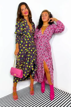 Glamorous Drive Em Wild - Black Multi Rose Midi Wrap Dress -Glamoros Clothing Shop Drive Em Wild Black Multi Rose Midi Wrap Dress and Drive Em Wild Pink Multi Rose Midi Wrap Dress f2cff706 f59b 434e 8b97 9bd195cc5ff9