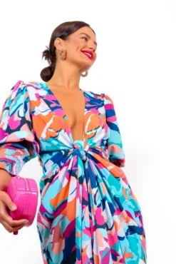 Glamorous Drive Em Wild - Blue Multi Abstract Midi Wrap Dress 17 Glamorous Drive Em Wild - Blue Multi Abstract Midi Wrap Dress -Glamoros Clothing Shop DriveEmWild BlueMultiAbstractMidiWrapDress 12