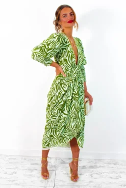 Glamorous Drive 'Em Wild - Olive Green White Zebra Print Midi Wrap Dress 14 Glamorous Drive 'Em Wild - Olive Green White Zebra Print Midi Wrap Dress -Glamoros Clothing Shop Drive EmWild OliveGreenWhiteZebraPrintMidiWrapDress 3