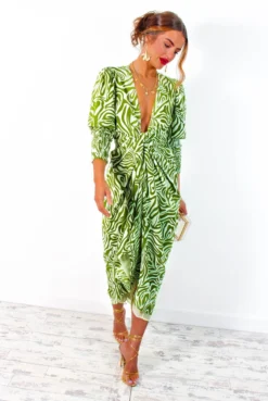 Glamorous Drive 'Em Wild - Olive Green White Zebra Print Midi Wrap Dress 11 Glamorous Drive 'Em Wild - Olive Green White Zebra Print Midi Wrap Dress -Glamoros Clothing Shop Drive EmWild OliveGreenWhiteZebraPrintMidiWrapDress 4