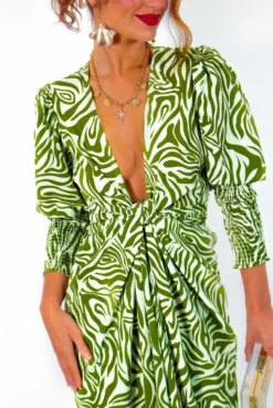 Glamorous Drive 'Em Wild - Olive Green White Zebra Print Midi Wrap Dress 10 Glamorous Drive 'Em Wild - Olive Green White Zebra Print Midi Wrap Dress -Glamoros Clothing Shop Drive EmWild OliveGreenWhiteZebraPrintMidiWrapDress 7