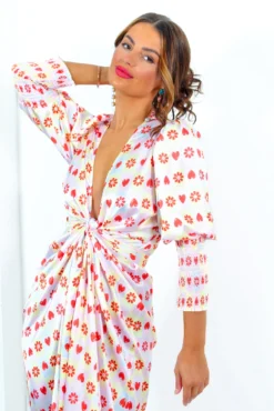 Glamorous Drive Em Wild - Pastel Pink Yellow Tile Print Midi Wrap Dress 23 Glamorous Drive Em Wild - Pastel Pink Yellow Tile Print Midi Wrap Dress -Glamoros Clothing Shop Drive EmWild PastelPinkYellowTilePrintMidiWrapDress 10