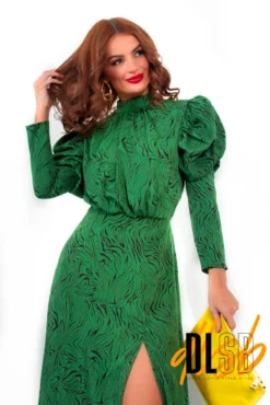 AX Paris First Date - Green Animal Print Midi Dress 10 AX Paris First Date - Green Animal Print Midi Dress -Glamoros Clothing Shop FirstDate GreenAnimalPrintMidiDress3