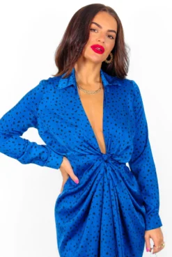 AX Paris Forget The Rules - Cobalt Black Animal Print Satin Midi Dress 11 AX Paris Forget The Rules - Cobalt Black Animal Print Satin Midi Dress -Glamoros Clothing Shop ForgetTheRules CobaltBlackAnimalPrintSatinMidiDress 6