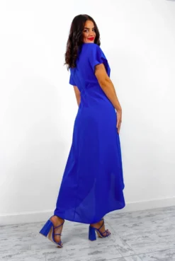 Knot In Love - Cobalt Maxi Dress -Glamoros Clothing Shop KnotInLove CobaltMaxiDress5