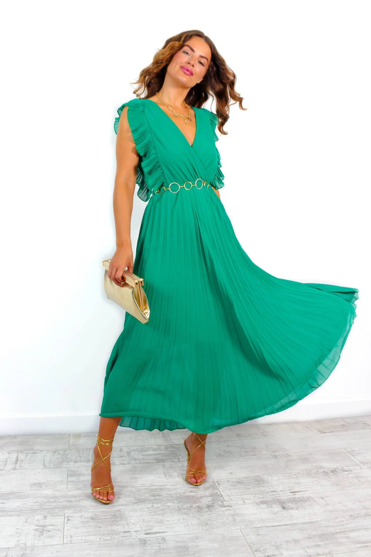 Mamma Mia - Green Maxi Dress 6 Mamma Mia - Green Maxi Dress - Image 6