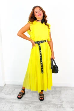 Mamma Mia - Yellow Maxi Dress