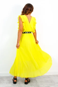 Mamma Mia - Yellow Maxi Dress -Glamoros Clothing Shop MammaMia YellowMaxiDress 5