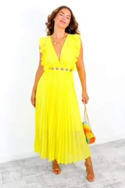 Mamma Mia - Yellow Maxi Dress -Glamoros Clothing Shop MammaMia YellowMaxiDress 7