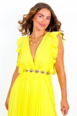 Mamma Mia - Yellow Maxi Dress -Glamoros Clothing Shop MammaMia YellowMaxiDress 8