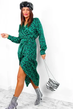AX Paris Play With My Feelings - Forest Leopard Satin Midi Dress -Glamoros Clothing Shop PlayWithMyFeelings ForestLeopardSatinMidiDress 6