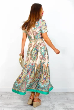 Shirty, Flirty, And Thriving - Multi Printed Maxi Shirt Dress -Glamoros Clothing Shop Shirty Flirty andThriving MultiPrintedMaxiShirtDress 6