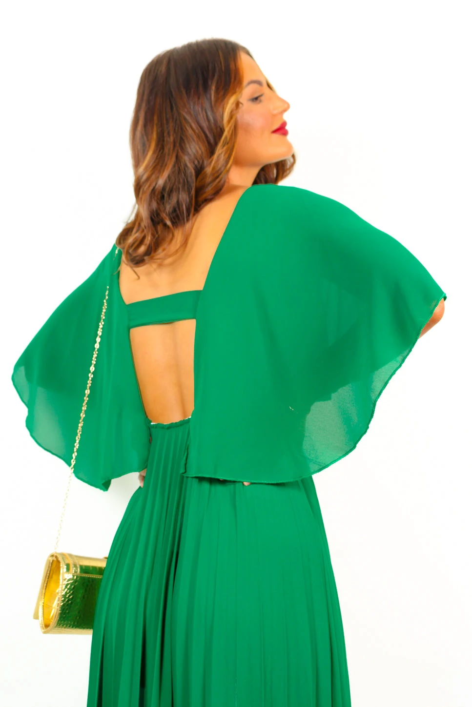 Timeless - Green Maxi Dress 5 Timeless - Green Maxi Dress - Image 5