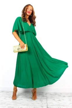 Timeless - Green Maxi Dress 9 Timeless - Green Maxi Dress -Glamoros Clothing Shop Timeless GreenMaxiDress 2