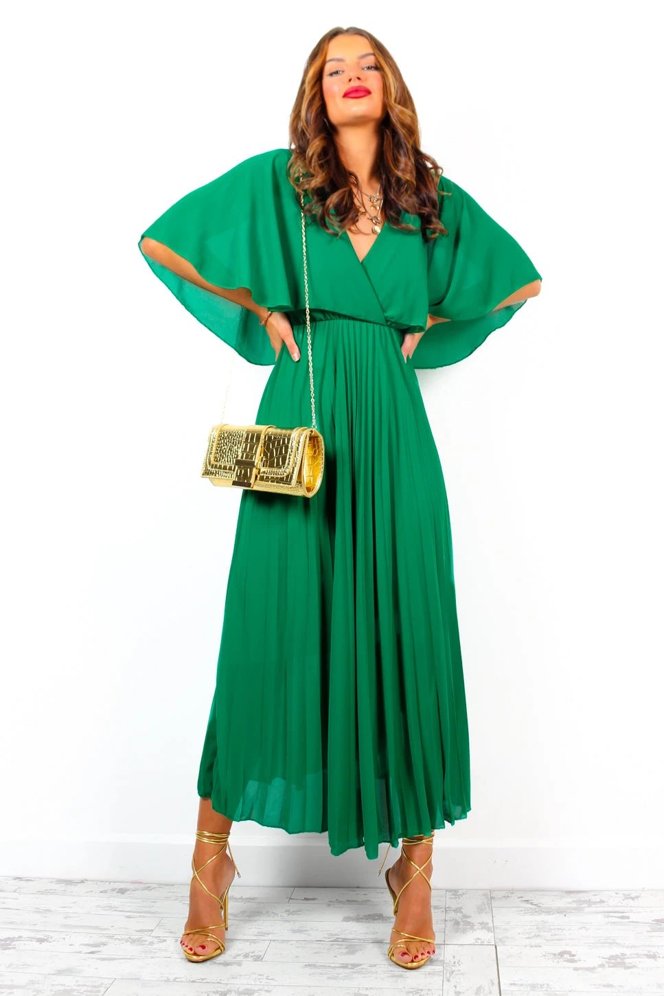 Timeless - Green Maxi Dress 2 Timeless - Green Maxi Dress - Image 2