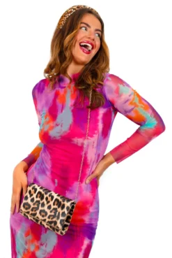 Utterly Obsessed - Pink Lilac Tie Dye Mesh Midi Dress 10 Utterly Obsessed - Pink Lilac Tie Dye Mesh Midi Dress -Glamoros Clothing Shop UtterlyObsessed PinkLilacTieDyeMeshMidiDress 1