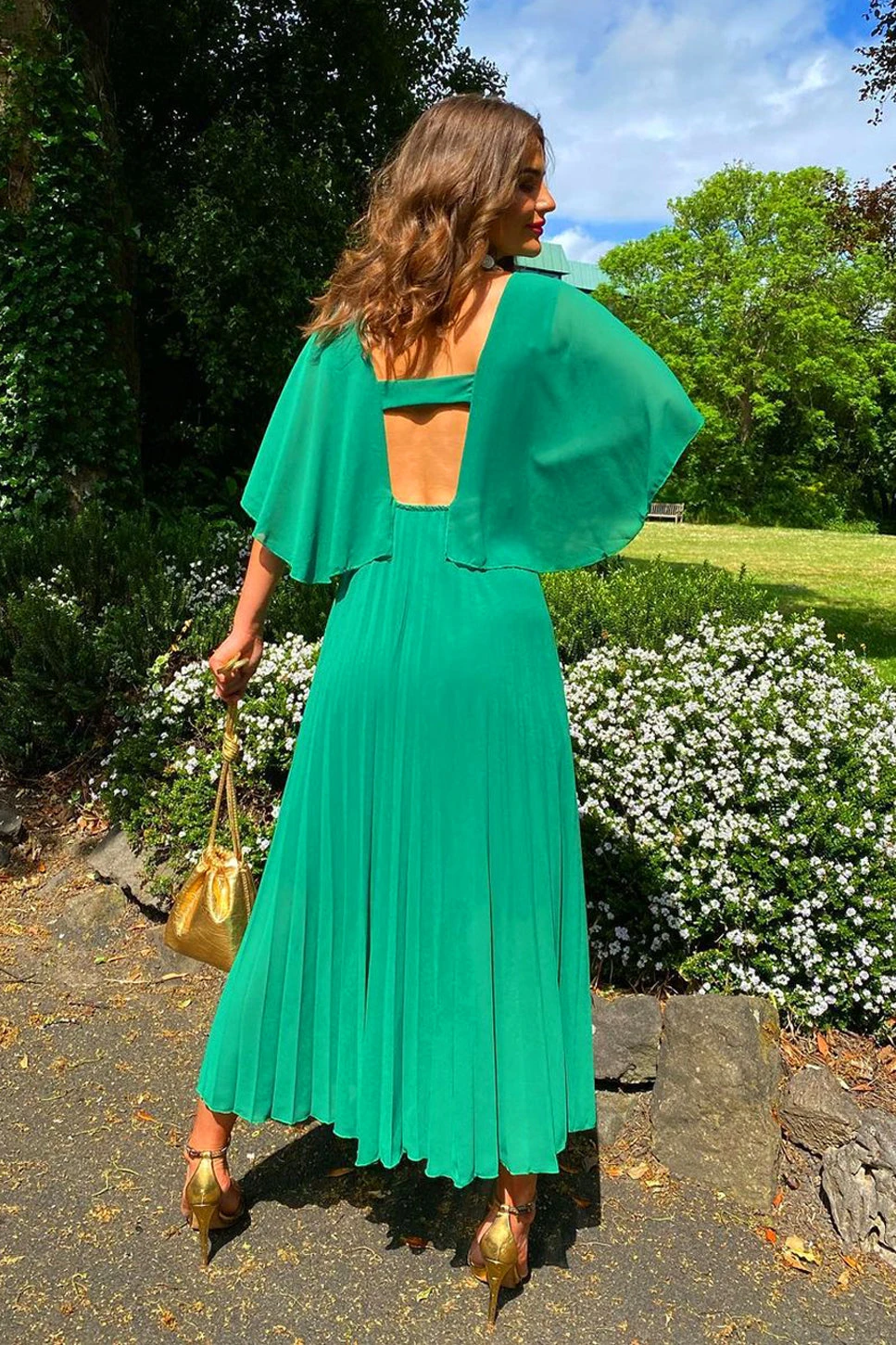 Timeless - Green Maxi Dress 3 Timeless - Green Maxi Dress - Image 3